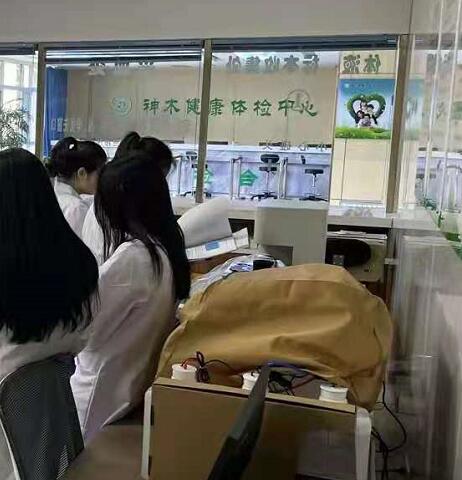 全自动阴道分泌物羞羞视频在线免费看器厂家走进神木市体检中心